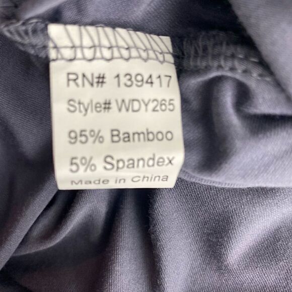 Piko Gray Long Sleeve Pull Over  Swing Dress - Picture 5 of 6